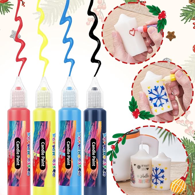 Ksedcon DIY Candle Making Kit for Adult Beginners with Molds | Wax Melter Pot, Watercolor Crayons & Fragrance Oils - Wax Melt Kit with Measure Cup