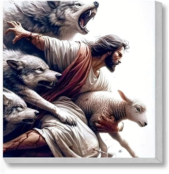 Jesus Diamond Art Kits for Adults with Frame,Christianity Diamond Painting