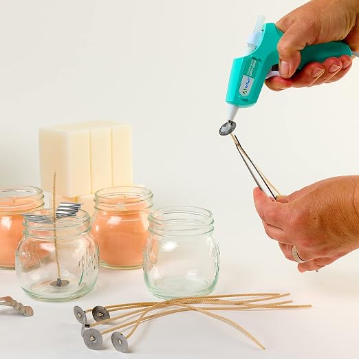 AdTech 8-Inch Mini Hot Glue Sticks, Clear | Multi-Temp, Strong Bonding Adhesive for Crafting, DIY & Repairs | Works with All Mini Glue Guns | Made in the USA