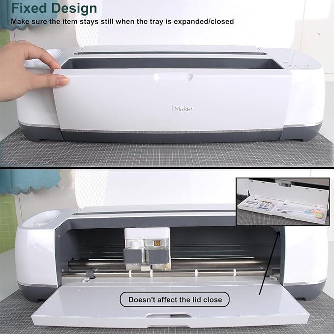 LOPASA Tool Organizer Compatible with Cricut Maker 4,3 (Tool Mod) | Tool, Blade, Accessories Holder|Supplies Organizer|Organization and Storage