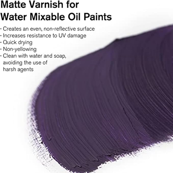 Winsor & Newton Artisan Matt Varnish, 250ml (8.4-oz) bottle
