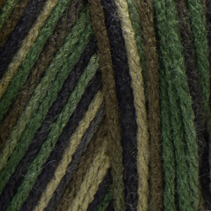 RED Heart Super Saver Yarn, Camouflage Print