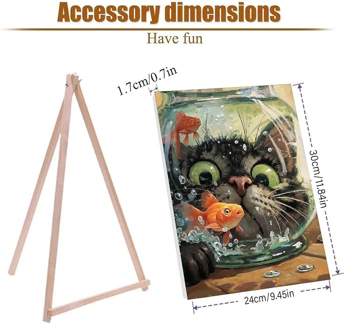 WUDWL Paint by Numbers Kit for Adults Beginner, with Framed