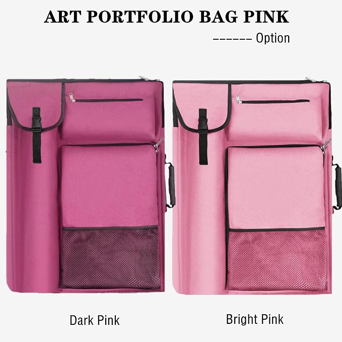 TreochtFUN Art Bags for Supplies Portfolio Case 19 X 25.5 in Large