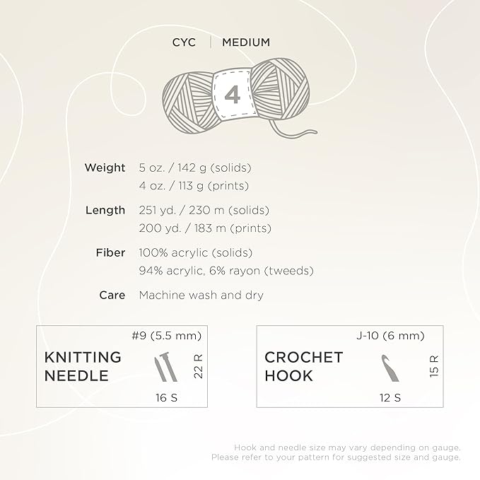 Lion Brand Yarn Heartland Yarn, Worsted-Weight Yarn for Knitting, Crocheting, and Crafting, 1 Pack, Kings Canyon