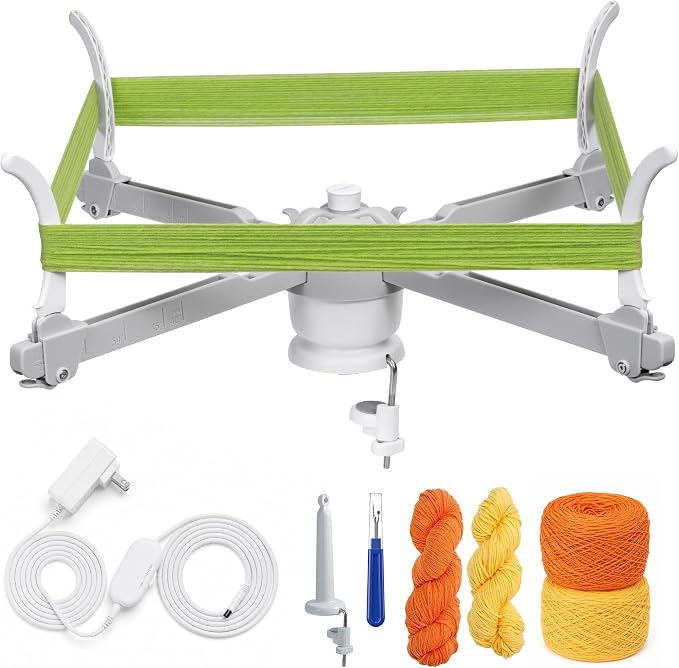 Caydo Electric Yarn Swift Y1 Pro, Umbrella Holder for Skeins, Two Functions
