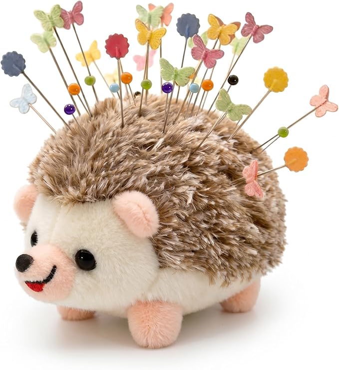 Sizobi Cute Hedgehog Pin Cushion for Sewing,Needle Holder Sewing Pin Holder