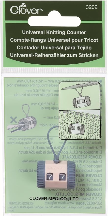 Clover Universal Knitting Counter