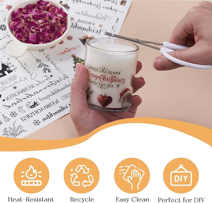 Scented Candle Making Kit with Wax Melting Pot and Candle Spinning Holder | DIY Candle Maker Set for Adult Glass Jars with Soy Wax, Essential Oil, Dyes to Make Your Own Candles