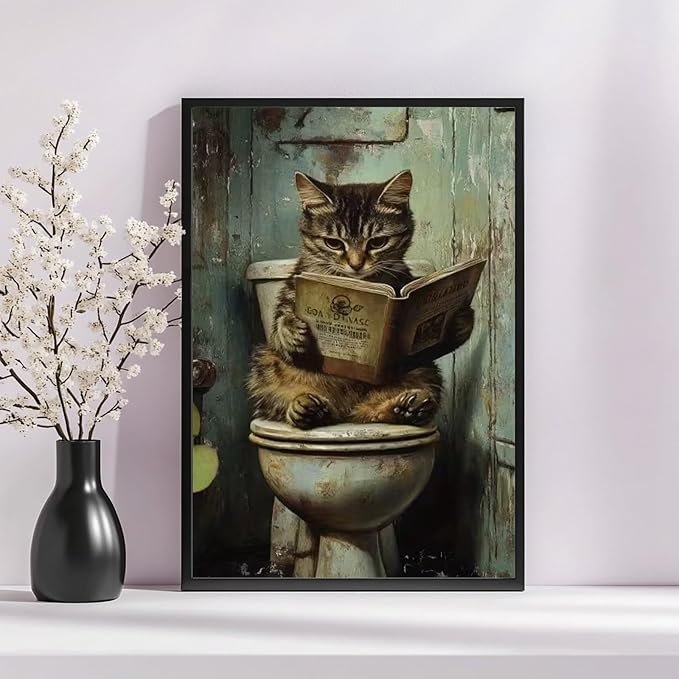 Mandun Cat Diamond Painting Kits for Adults, Diamond Art Kits, 12x16 in