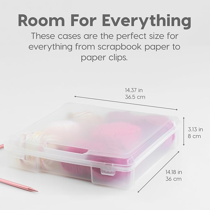 IRIS USA Rolling Cart with Drawers |Made in USA| 6-Tier Cases - White/Clear