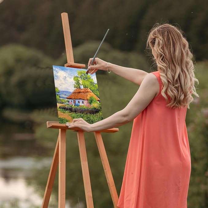 Sherr 24 Pcs Pre Drawn Canvas for Adult, Mixture, 8 x 10 Inch