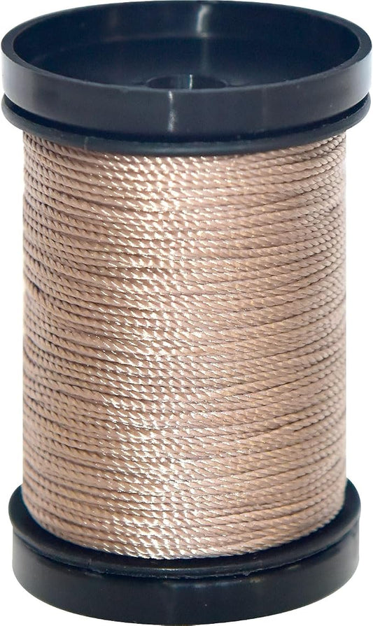 30 Yards Heavy Duty Extra Strong Upholstery Nylon Sewing Thread for Machine, Home, Hand, Craft, and Denim Leather，Color:Dark Tawny