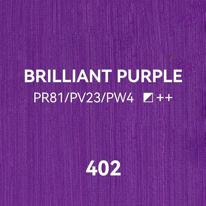 PHOENIX Studio Oil Paint Single Large Tube - 170ml / 5.75 Fl oz. Brilliant Purple 402