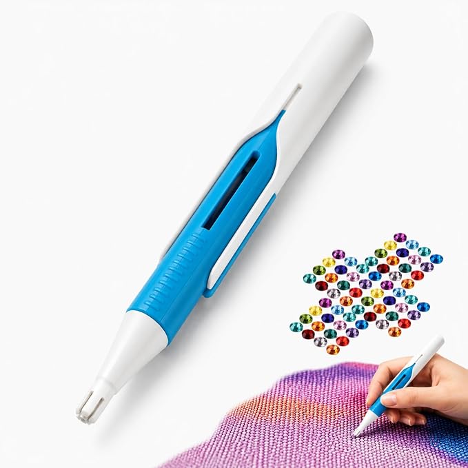 2026 New Automatic Diamond Painting Bead Dispenser (Blue)