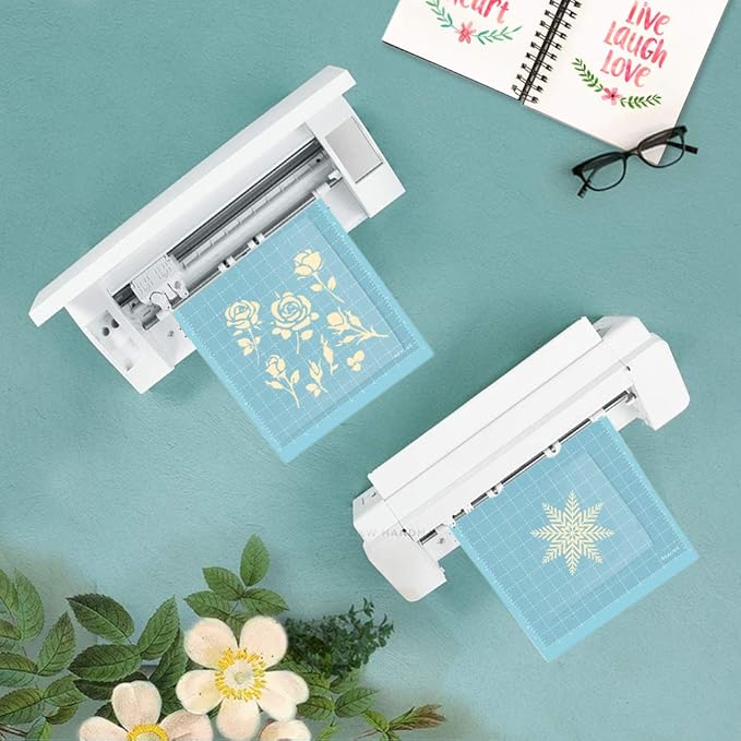 REALIKE 12x12 Cutting Mat for Silhouette Cameo 5/4/3/2/1 (3 Mats - StandardGrip, LightGrip, StrongGrip), Gridded Adhesive Non-Slip Cut Mat for Crafts, Quilting, Sewing, Scrapbooking and All Arts