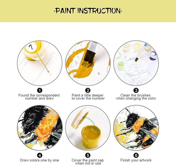 CHWGLFGG Wild Flowers Paint by Numbers Kit for Adults Beginner 16X20 inch | Adult Paint by Number Kits on Canvas, DIY Acrylic Oil Easy Painting by Numbers for Home Wall Decor (Without Frame)