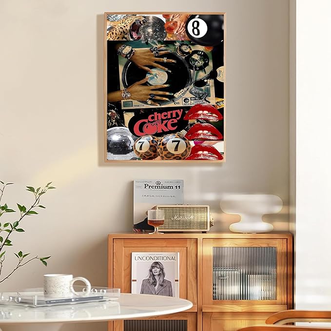 WUDWL Coquette Paint by Numbers Kit for Adults, Color By Numbers for Adults | Fashion Girlly Decor Painting by Number On Canvas, Paint Number Artist Funny Without Frame DIY, Home Wall Decor, 12x16in