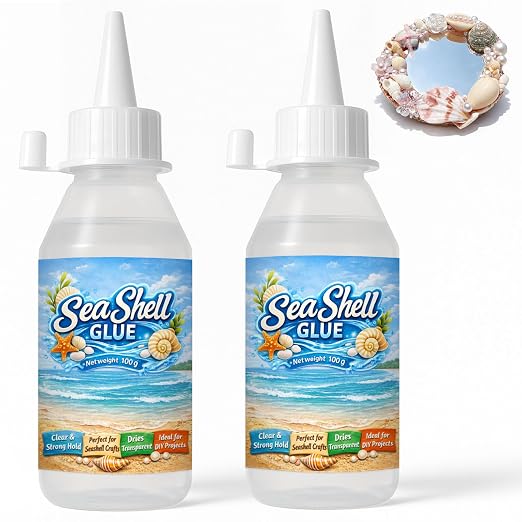 200ml Sea Shell Glue for Crafts, Ideal for Hobbyists & Crafters