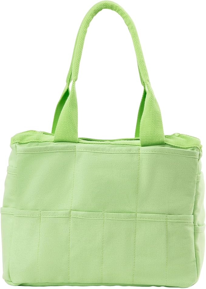 Soolla Studio Bag: Art Supply Storage Organizer & Pottery Tool Bag, Washable Tote, Yarn Bag, Crochet, 30 Pockets, 15+ Colors