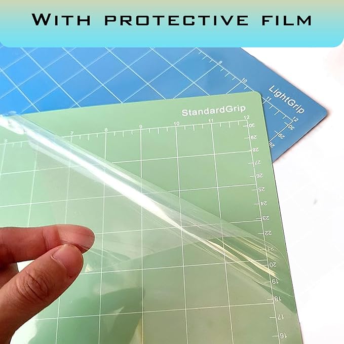 LOPASA Cutting Mat Compatible with Cricut Joy Xtra(3 Standards)