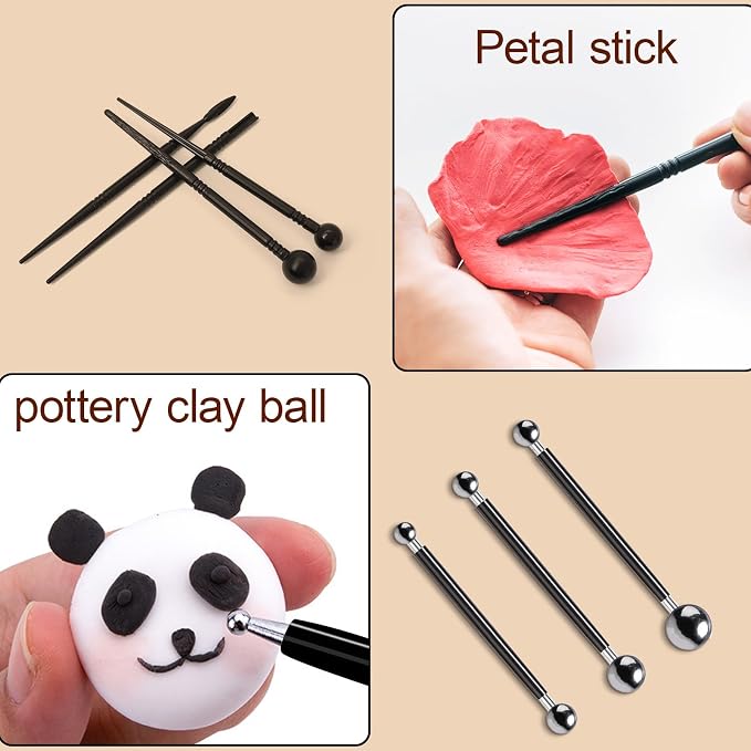 Clay Tools Clay Sculpting Kit Modeling Carving Tools Set for Pottery Clay