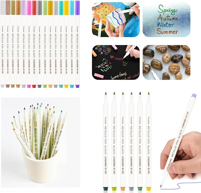 EVNEED 11.5 x 8.5 Inch Scrapbook Photo Album,Wedding Guest Book Anniversary Memory Scrapbooking,Wedding Photo Album with DIY Accessories Kit for Craft Paper DIY,Xmas Gift,80 Pages (40