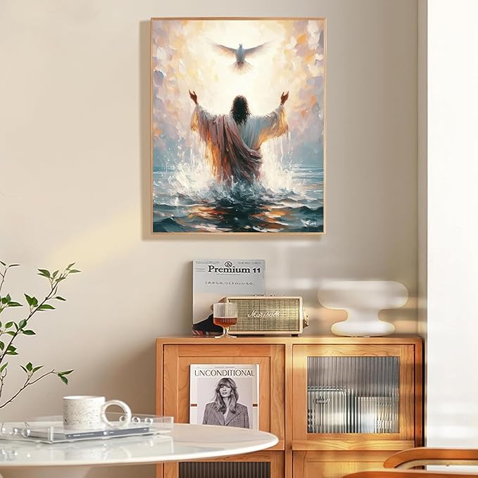 BAWKENTON Jesus Paint by Numbers for Adults and Kids