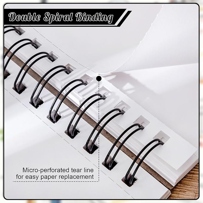 Marker Paper Pad 7.6 × 10 in, 𝗣𝗥𝗘𝗠𝗜𝗨𝗠 Smooth Bleed-Resistant Paper