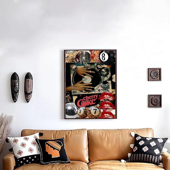 Trendy Cheetah Diamond Art Kits for Adults Diamond Painting Kit for Adult
