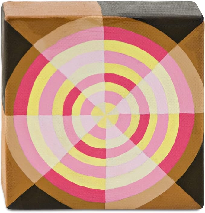 Creative Mark The Edge Deluxe Cotton 1-1/2" Deep Stretched Canvas for Painting, 8x8 Pack of 9, 14oz. Primed Weight, Universal Archival Priming, Medium Tooth, Frameless Artwork Canvas for Painters