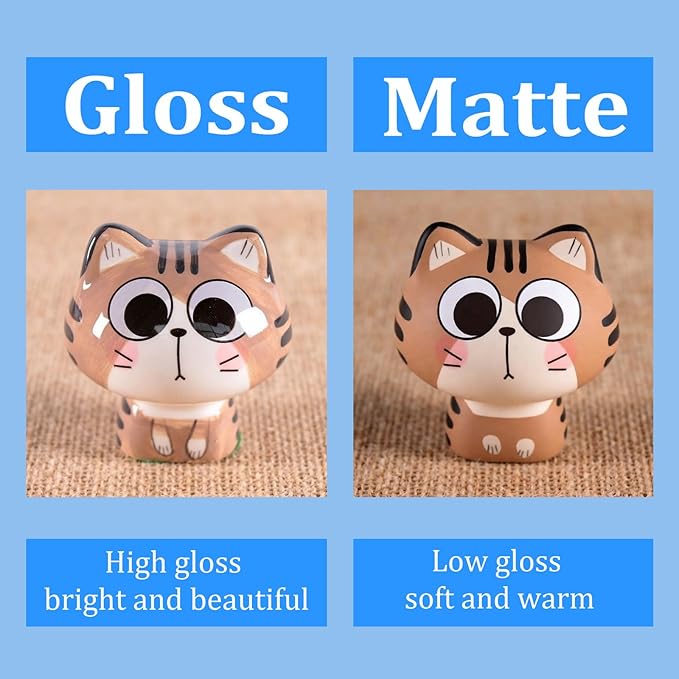Air Dry Clay Varnish, 200ml Gloss Polymer Clay Glaze, Prevent Clay Cracking, Scratch Resistant, Waterproof, for Pottery, Crafts, Oil Paintings, Clay Sealant with Brush & Measuring Cup