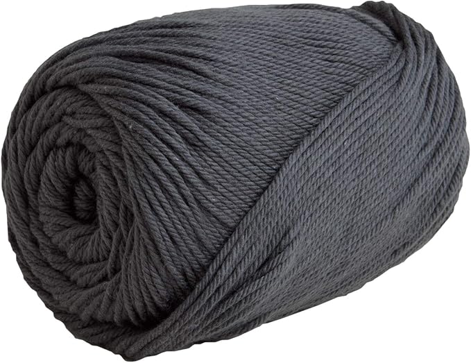 Knit Picks Dishie Gray Worsted Weight 100% Cotton Yarn for Crocheting