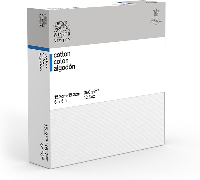 Winsor & Newton Classic Cotton Canvas, 6" x 6" Deep Edge