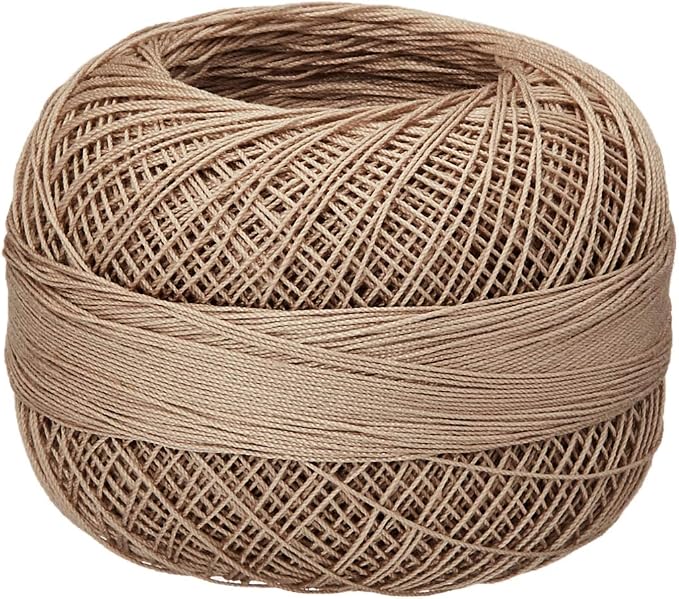 Lizbeth Size 80 HH80693 HH80 Lizbeth Cotton Thread 184 Yds 10G, Linen Medium