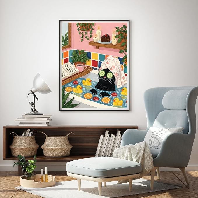 WUDWL Paint by Numbers Kit for Adults Beginner, with Framed