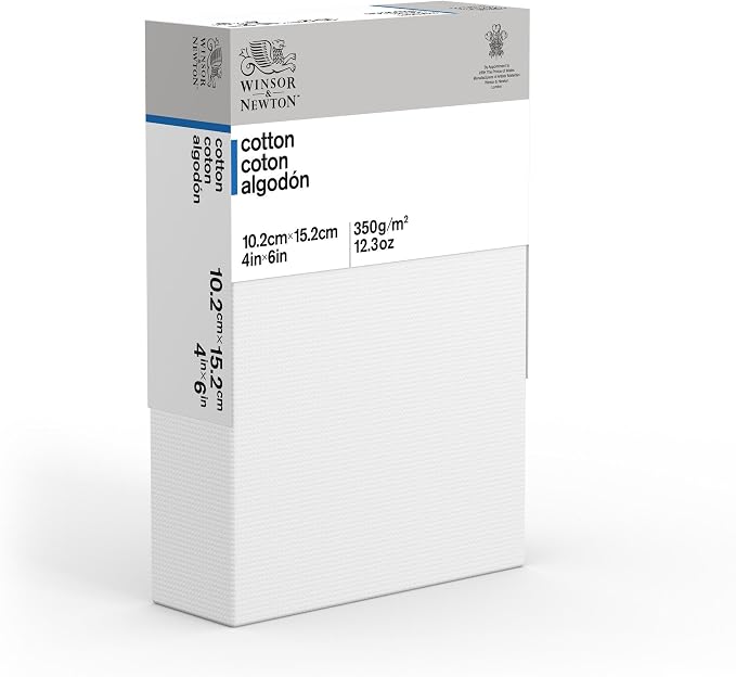 Winsor & Newton Classic Cotton Canvas, 4" x 6" Deep Edge