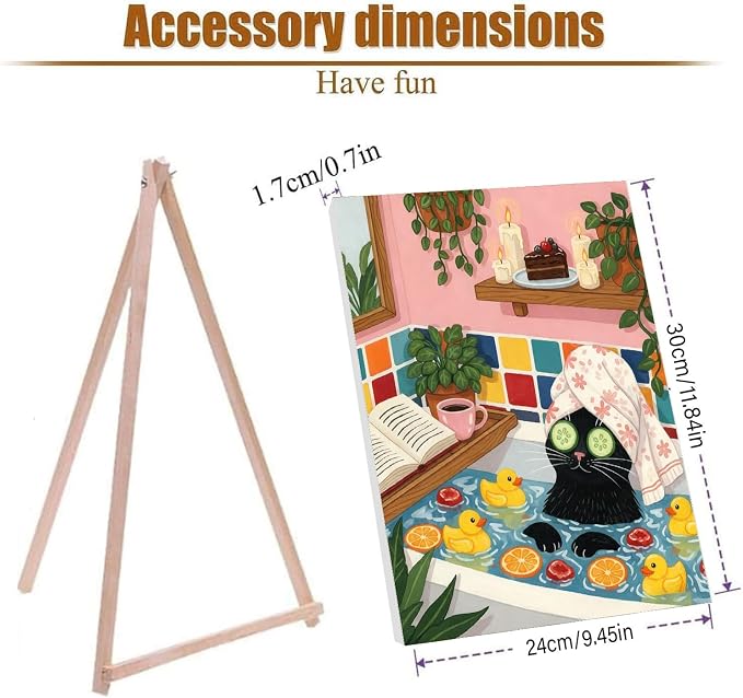 WUDWL Paint by Numbers Kit for Adults Beginner, with Framed