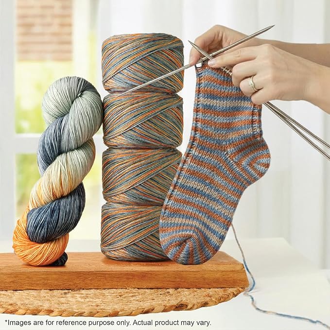 KnitPro Symfonie Fingering Weight Merino Wool Yarn 100g, Newyork Newyork