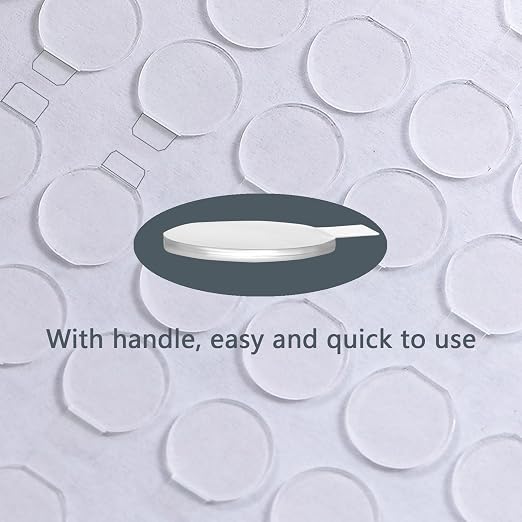 Adhesive Stick dots Two-Sided Sided Mounting Putty Stick Tack for Wall Hanging Crafts Balloons Festival Party Decorations,Clean Removable(0.6"*0.6"-240)