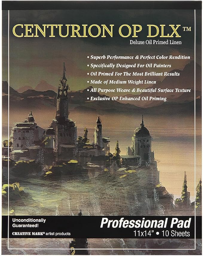 Centurion Deluxe Oil Primed Linen Pad 11"x14"