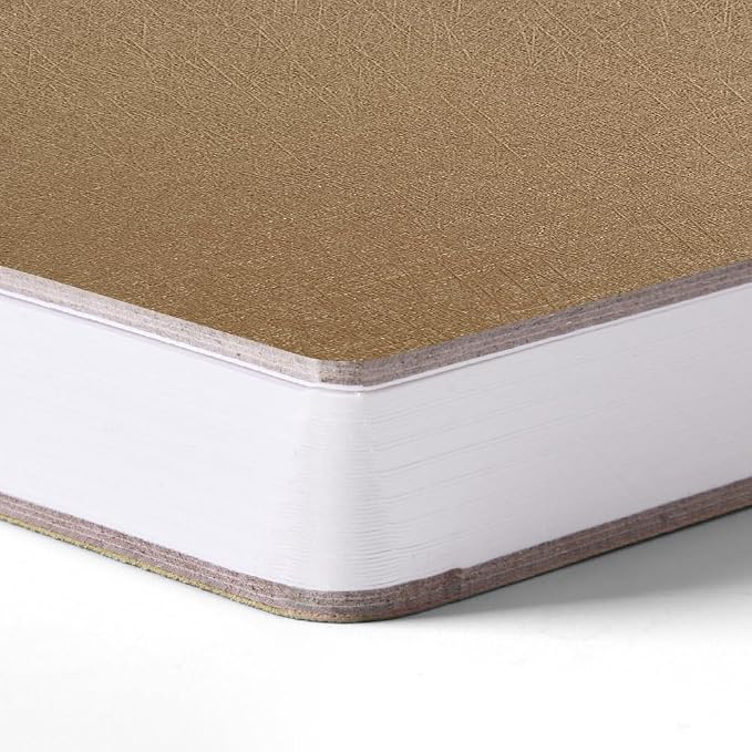 Pink Champagne Hardcover Sketchbook Square Hardbound Sketch Journal 4.7 x 4.7 Inch 42 Sheets Art Book 250GSM Ultra Smooth Paper Ideal for Pencils,Water Color Pen,Marker Pen