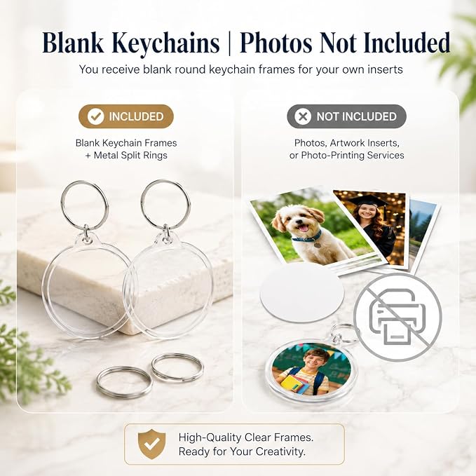 Homoyoyo Acrylic Photo Frame Keychain