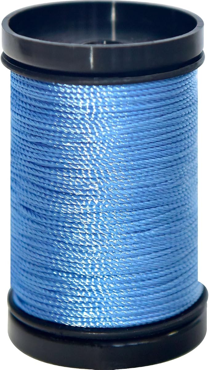 30 Yards Heavy Duty Extra Strong Upholstery Nylon Sewing Thread for Machine, Home, Hand, Craft, and Denim Leather，Color：Blue