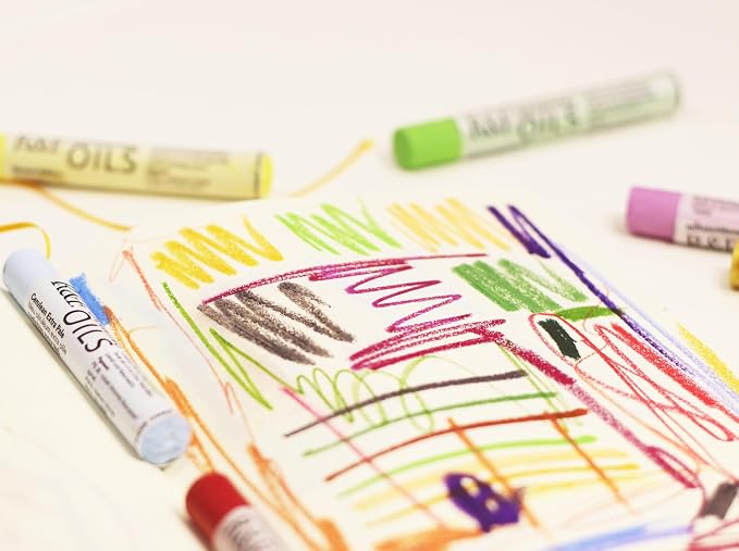 R&F Drawing Oils, Landscape Color Set, 6 12 ml colors