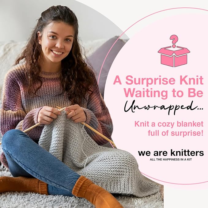 We Are Knitters Mystery Baby Blanket: My First Kit