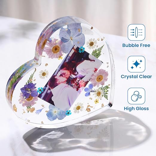 LET'S RESIN Resin Epoxy Kit, 1.5 Gallon Bubble Free & Crystal Clear Epoxy | Resin Art Supplies with Measuring Cups,Stir Stick,Gloves,Resin and Hardener for Mold Casting,Jewelry,Craft