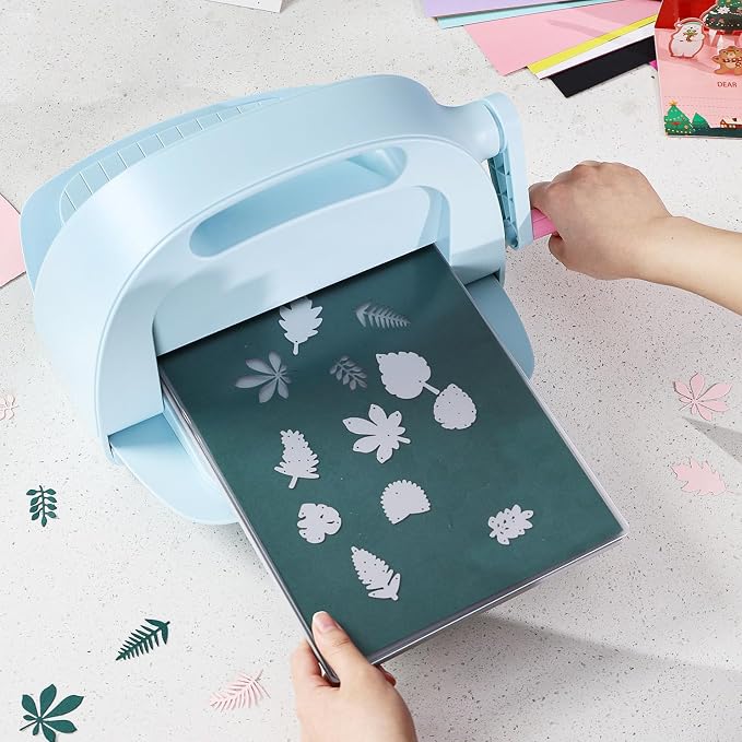 OFFNOVA Die Cutting and Embossing Machine, 8.5" Opening, for Dies and Embossers, Card Making and Scrapbooking Supplies Tools, Perfect for Invitations, Birthday Cards, Greeting Cards