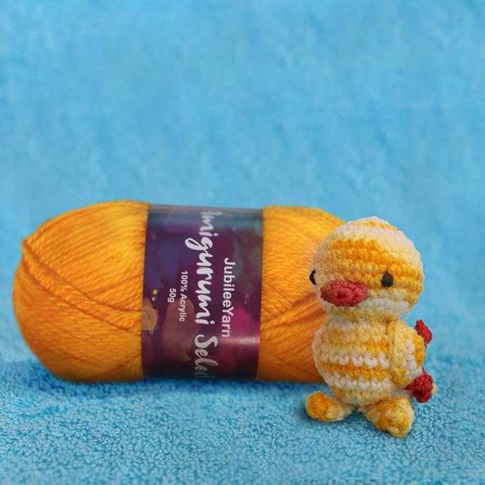 JubileeYarn Amigurumi Select Yarn - DK Acrylic - Shades of Green - 4 Skeins