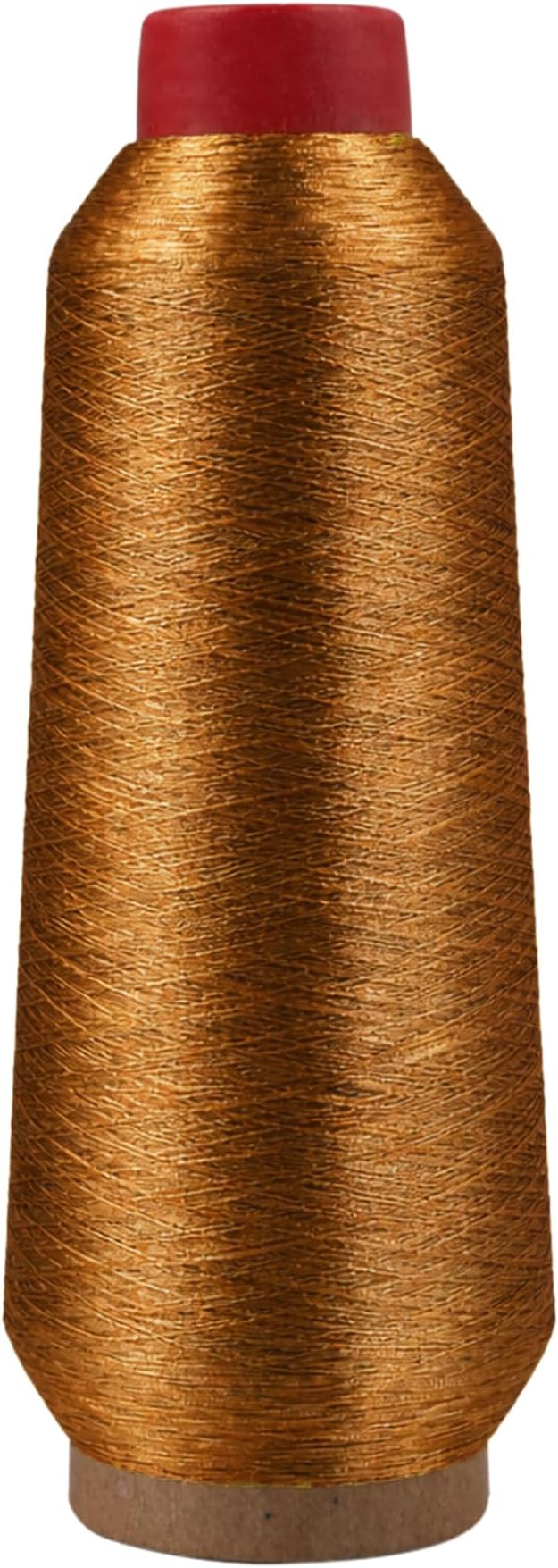 Mandala Crafts Metallic Bronze Embroidery Floss for Sewing, 3281 Yard Spool